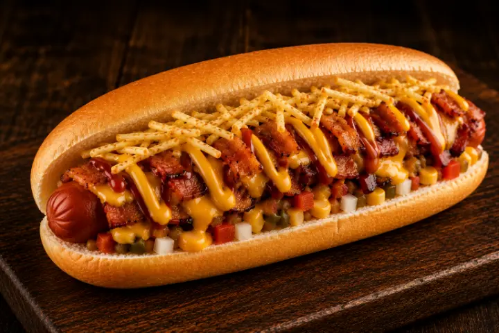 Produto HOT DOG BACON COM CHEDDAR