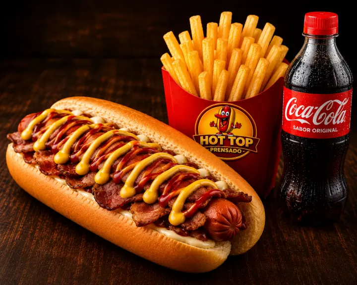 Produto Combo Hot Dog Bacon
