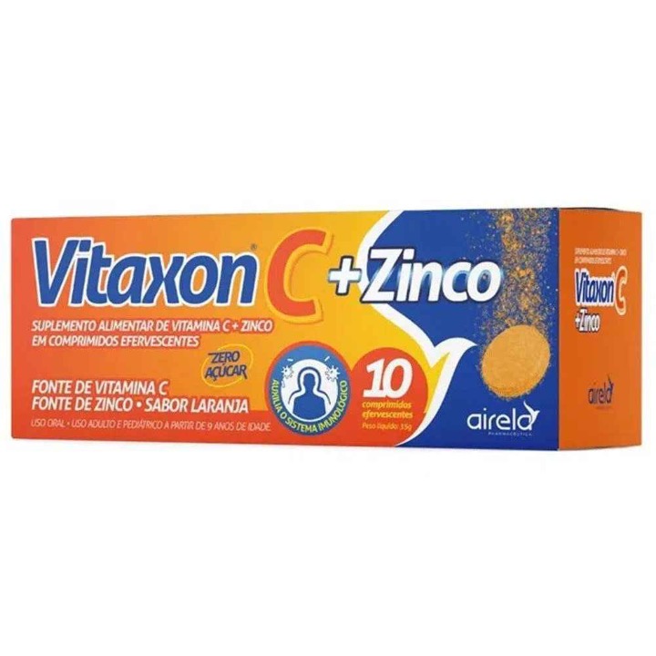 Produto VITAXON C+ZINCO 10CP EFERV