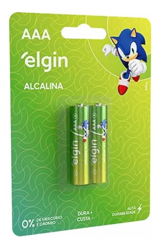 Produto PILHAS ELGIN ENERG AAA 2UN