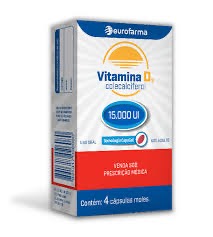 Produto VITAMINA D3 15.000UI 4CAP GEL