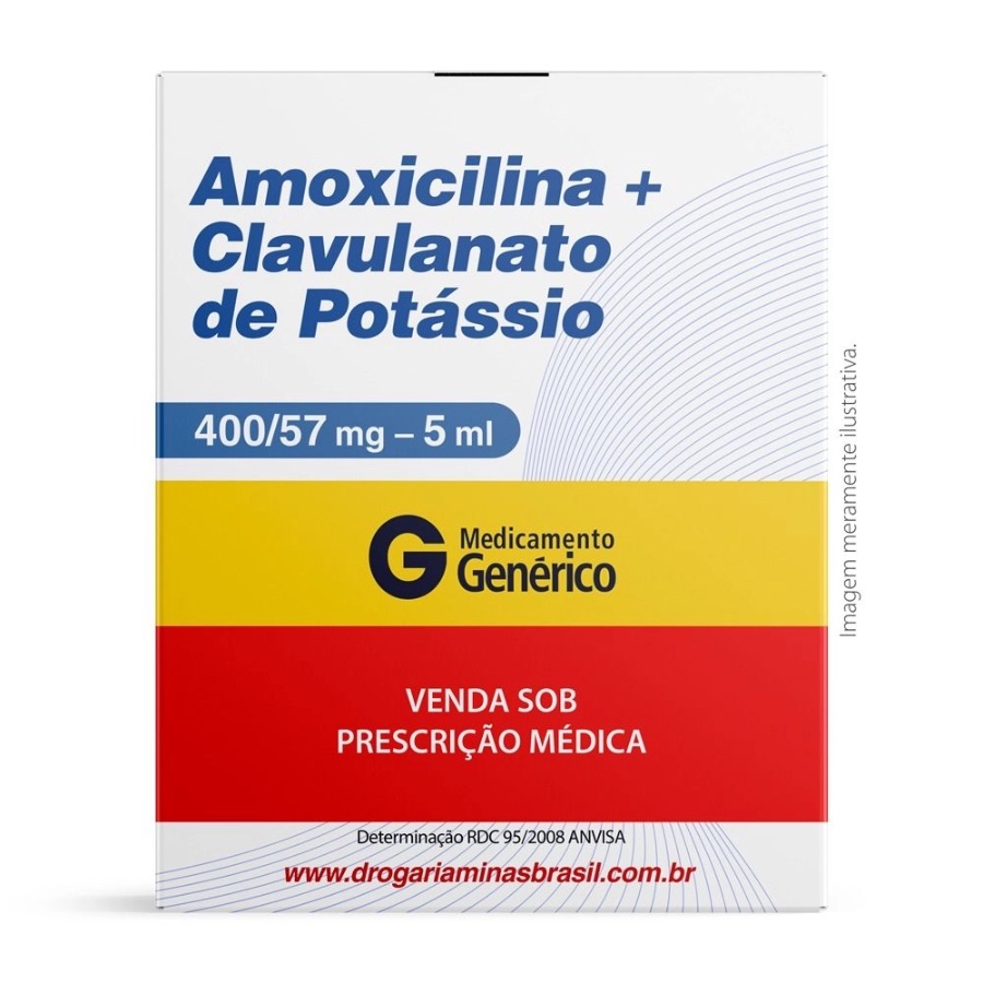 Produto AMOX+CLAV POT 400+57MG/5 70ML