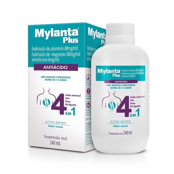 Produto MYLANTA PLUS MENT LIQ 240ML