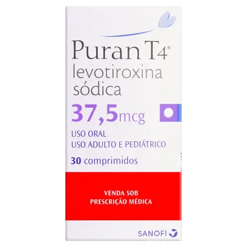Produto PURAN T4 37,5MCG 30CP