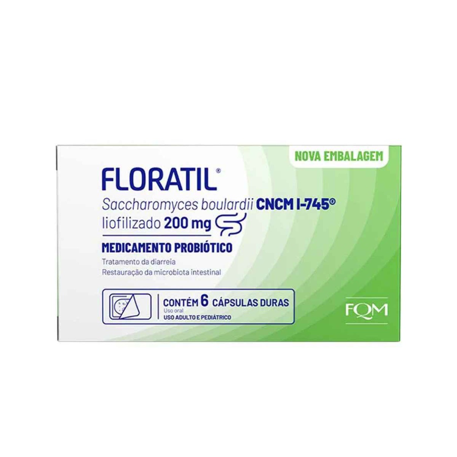 Produto FLORATIL 200MG 6CAP