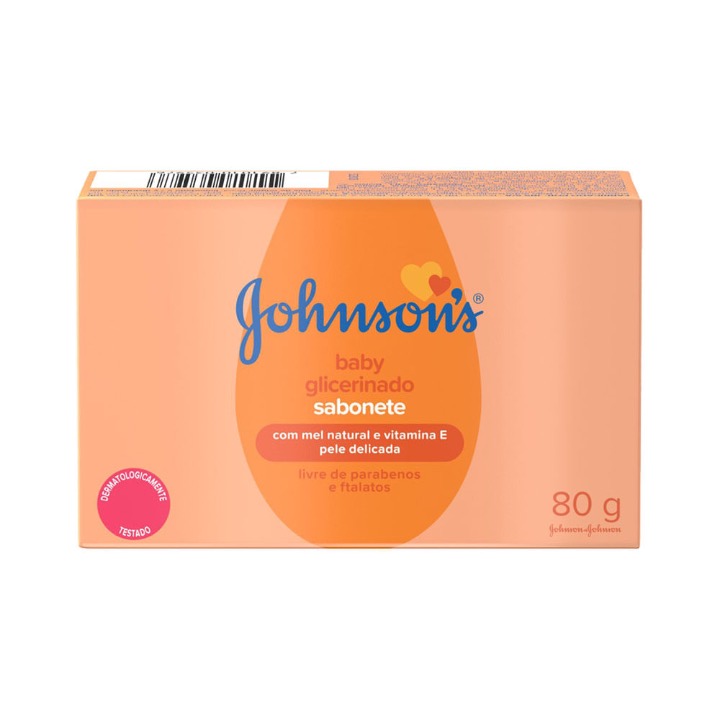 Produto SAB JOHNSONS BABY GLIC 80G