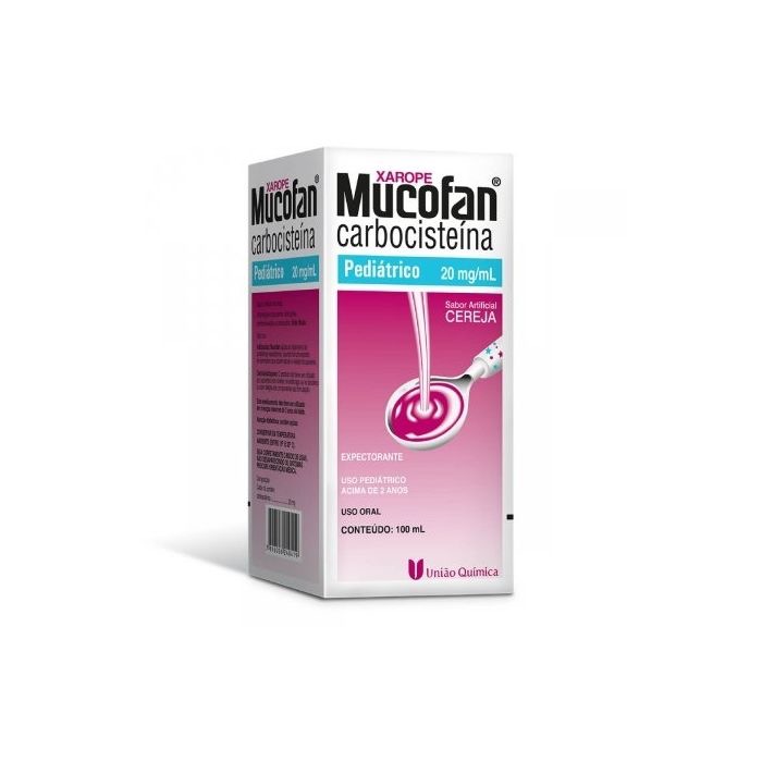Produto MUCOFAN 20MG/ML XPE PED 100ML