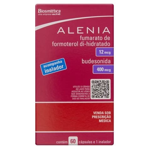 Produto ALENIA 12+400MCG 60CAP REF