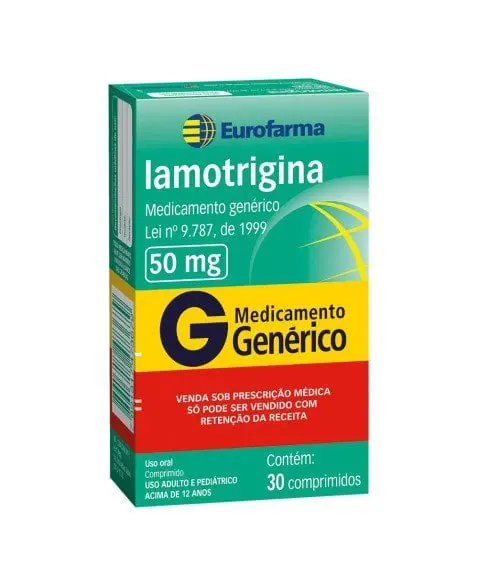 Produto LAMOTRIGINA 50MG 30CP