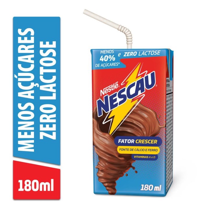 Produto NESCAU BEB LACT CHOC ZER 180ML