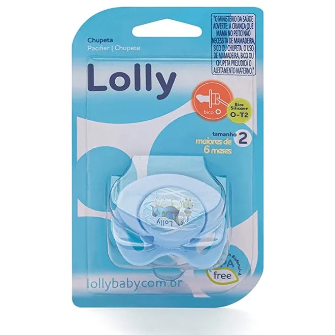 Produto CHUP LOLLY ORT T2 AZ 4515 1UN
