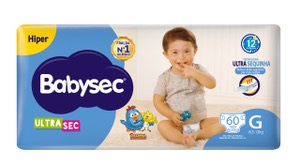 Produto FR BABYSEC U.SEC HIPER G 60UN