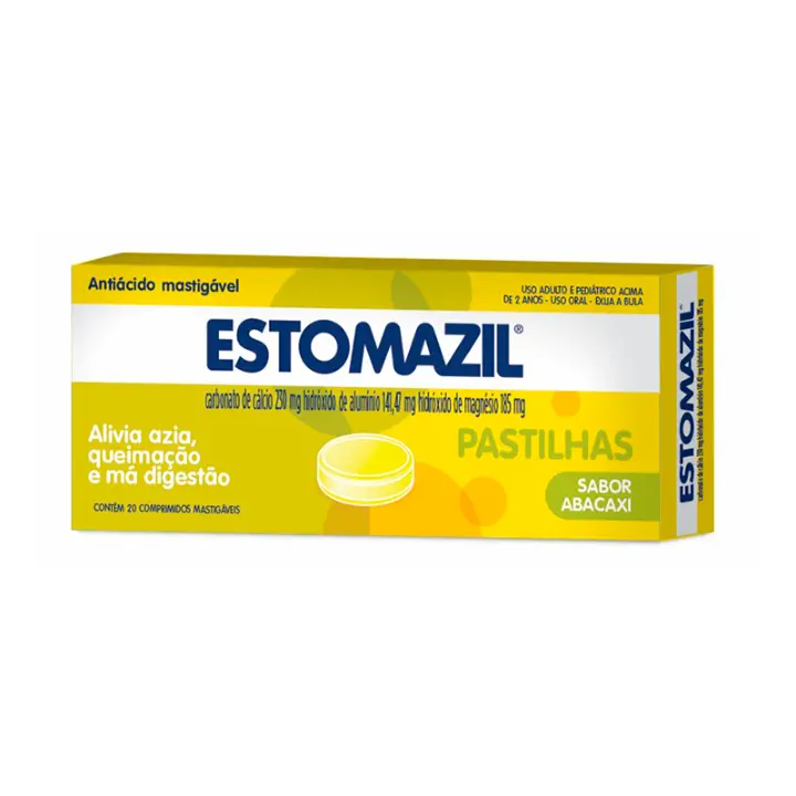 Produto ESTOMAZIL ABAC 20PAST