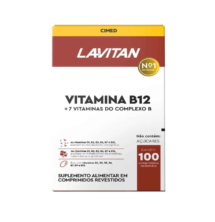 Produto LAVITAN COMPLEXO B 100CP REV