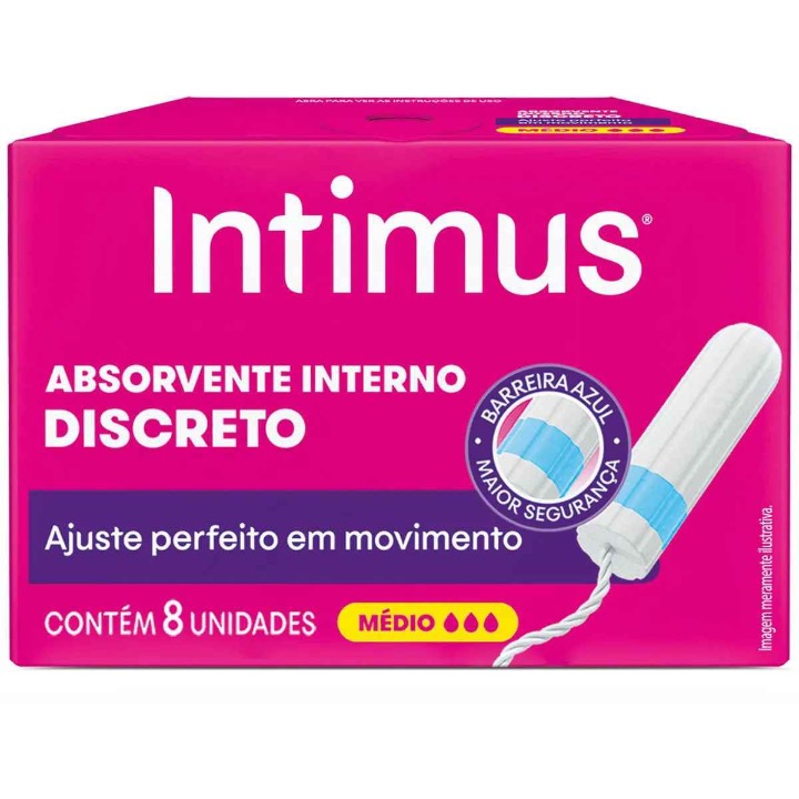 Produto ABS INTIMUS INT MEDIO 8UN