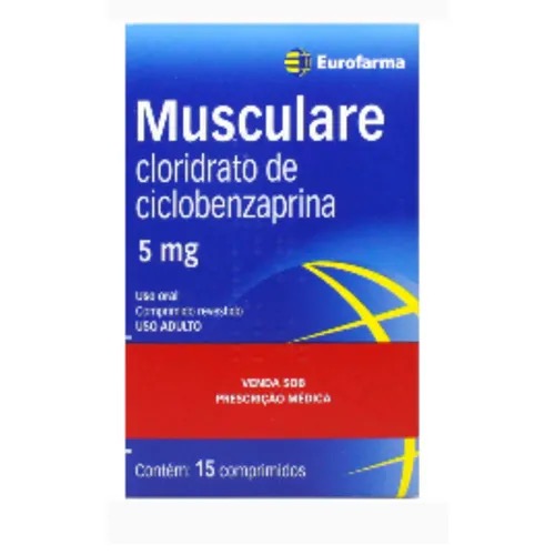 Produto MUSCULARE 5MG 15CP REV