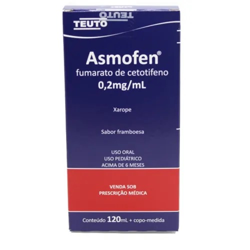 Produto ASMOFEN 0,2MG/ML XPE 120ML