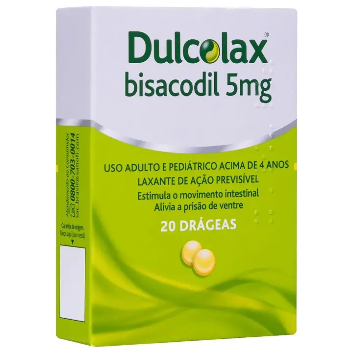 Produto DULCOLAX 5MG 20DRG