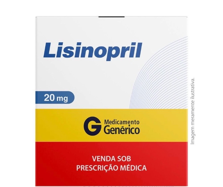 Produto LISINOPRIL 20MG 30CP