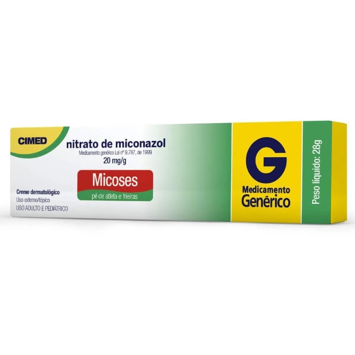 Produto MICONAZOL 20MG/G CR DERM 28G