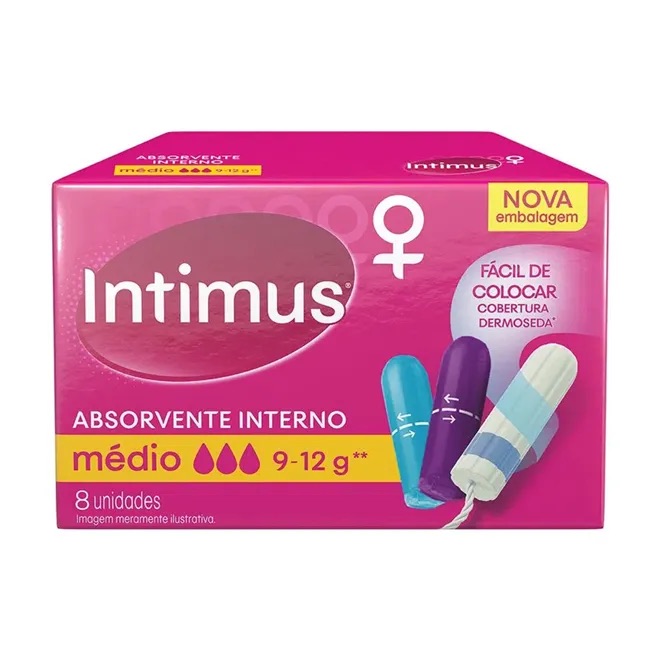 Produto ABS INTIMUS INT MEDIO 8UN