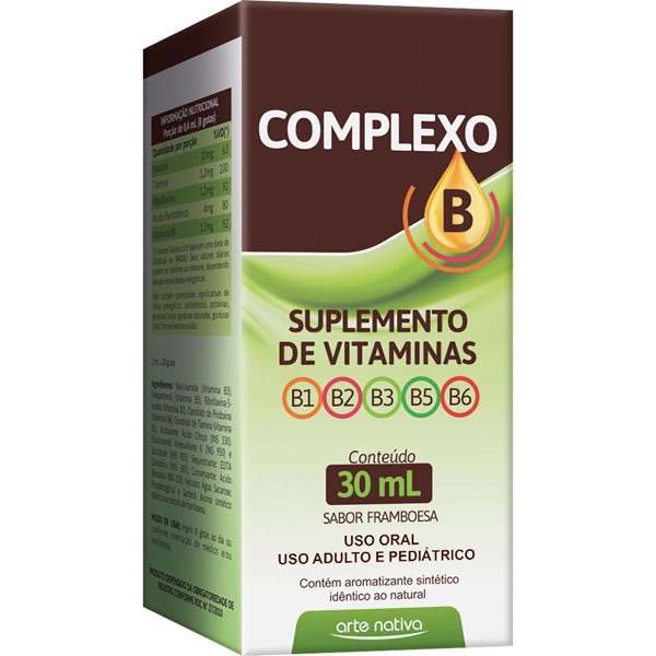 Produto COMPLEXO B GTS 30ML
