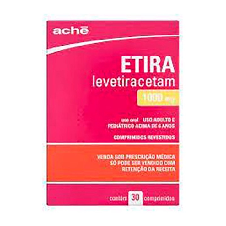Produto LEVETIRACETAM 1000MG 30CP REV