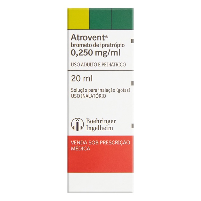Produto ATROVENT 0,25MG/ML SOL 20ML