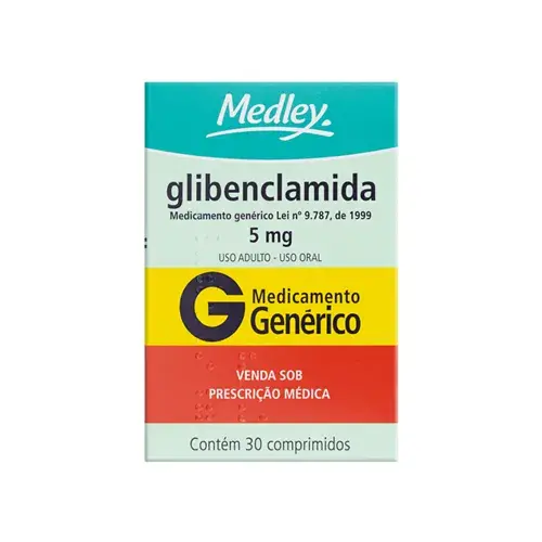 Produto GLIBENCLAMIDA 5MG 30CP