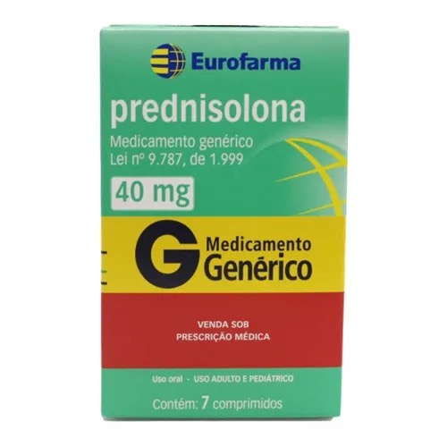 Produto PREDSIM 40MG 7CP