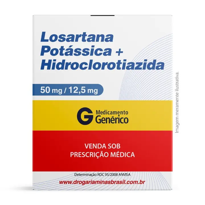 Produto LOSARTANA+HCTZ 50MG+12,5MG 30C