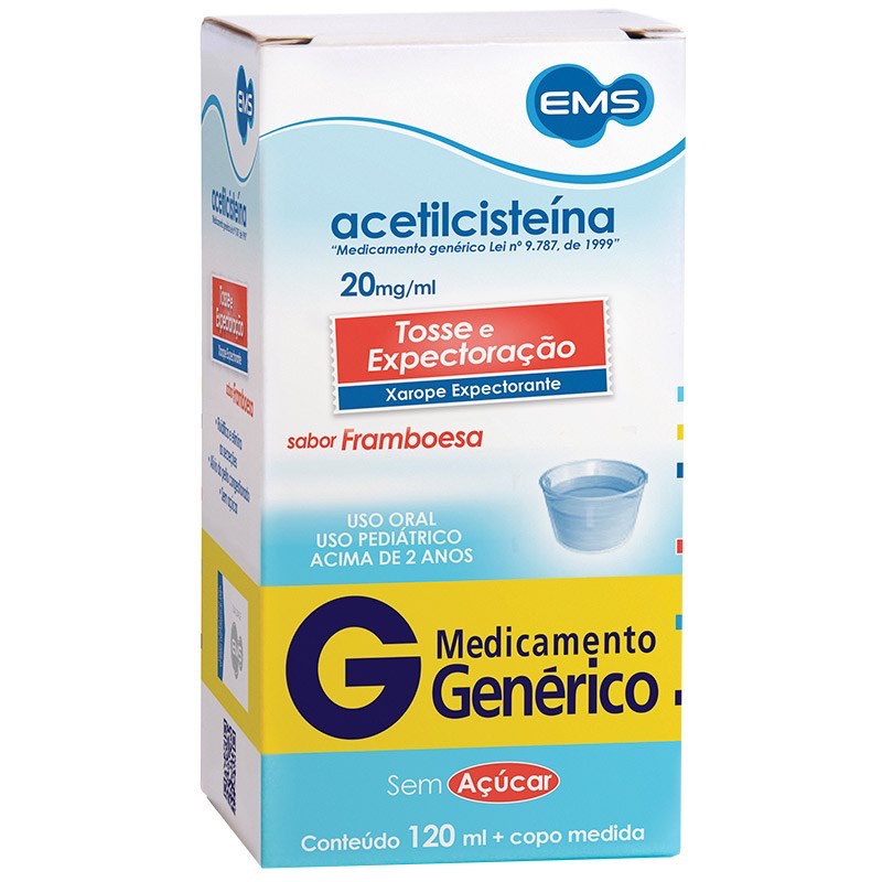 Produto ACETILCISTEINA XPE PED 120ML
