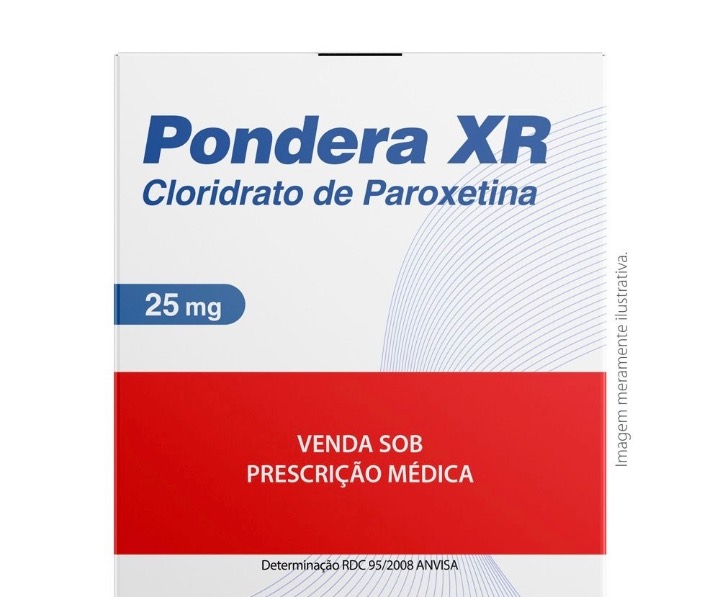Produto PONDERA XR 25MG 30CP REV L.C