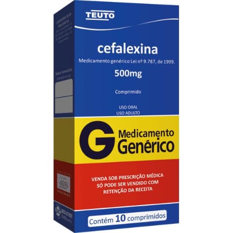 Produto CEFALEXINA 500MG 10CP