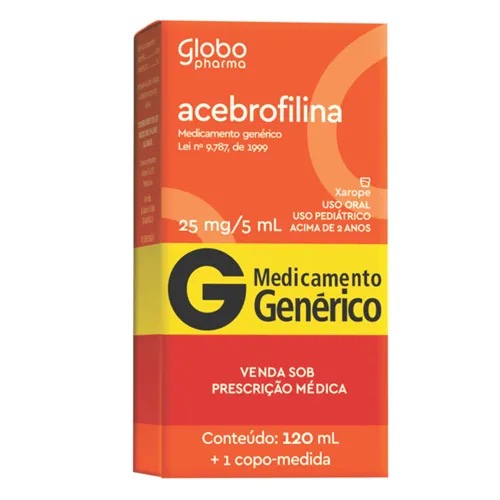 Produto ACEBROFILINA XPE PED 120ML