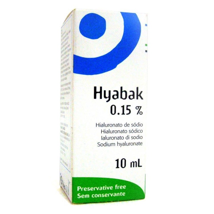 Produto HYABAK 0,15% COL 10ML