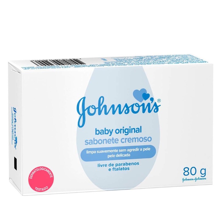 Produto SAB JOHNSONS BABY ORIG 80G