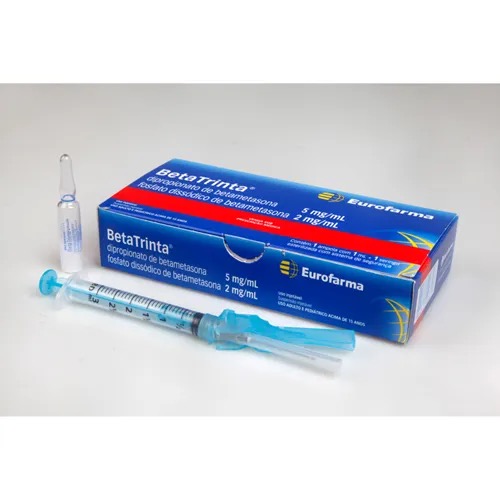 Produto BETATRINTA 5MG+2MG AMP 1ML