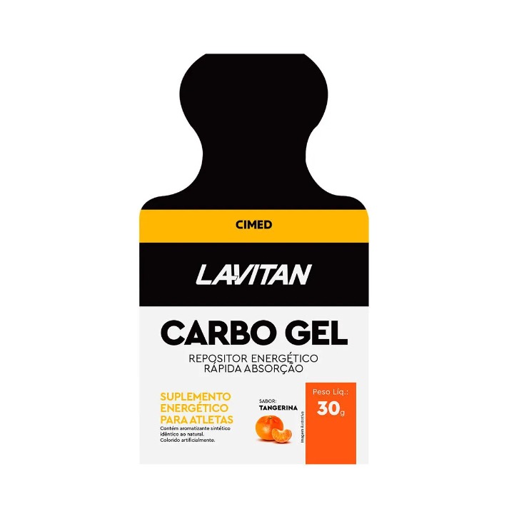 Produto LAVITAN CARBO GEL CHOC SAC 30G