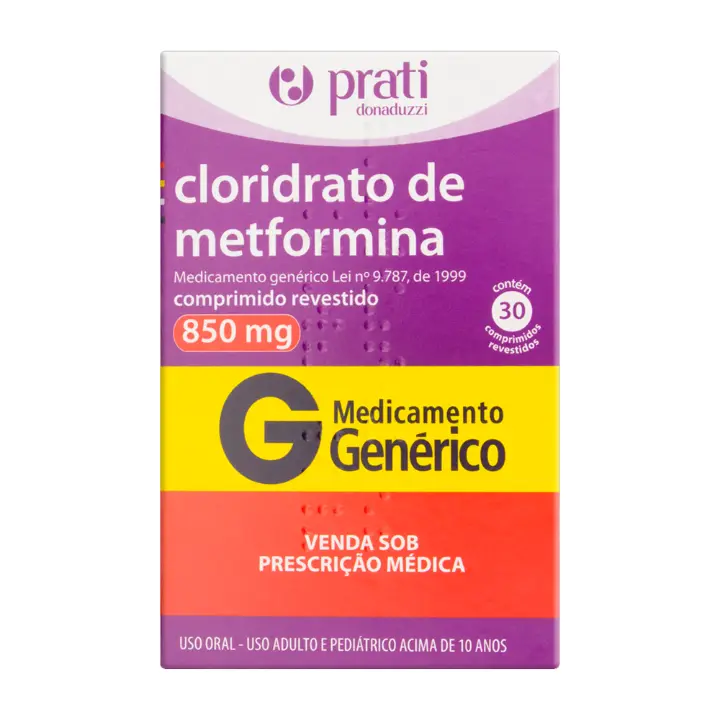 Produto METFORMINA 850MG 30CP