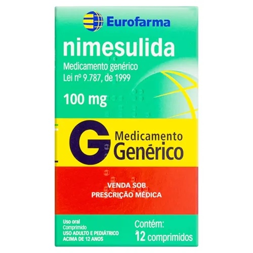 Produto NIMESULIDA 100MG 12CP