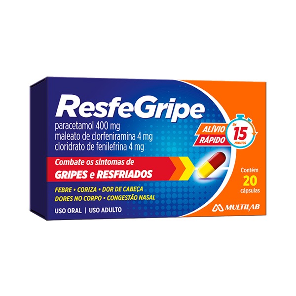 Produto RESFEGRIPE 20CAP