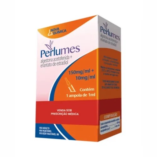 Produto PERLUMES 150MG+10MG/ML AMP 1ML