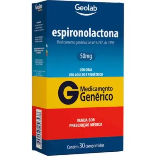 Produto ESPIRONOLACTONA 50MG 30CP