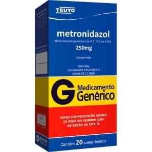 Produto METRONIDAZOL 250MG 20CP