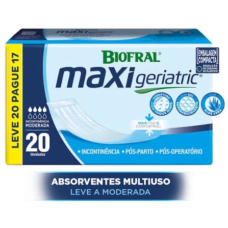 Produto ABS BIOFRAL MAXI GER 20UN