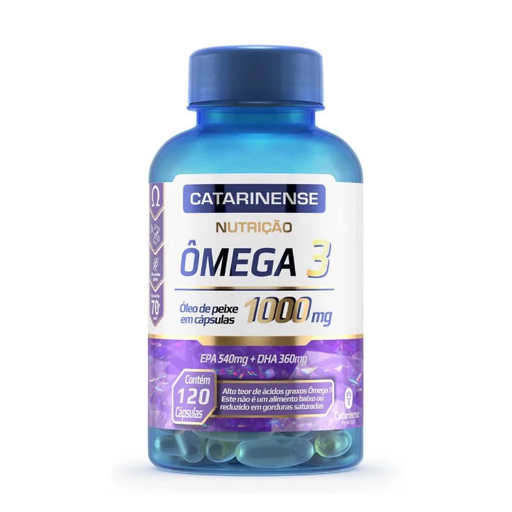 Produto OMEGA 3 1000MG 120CAP