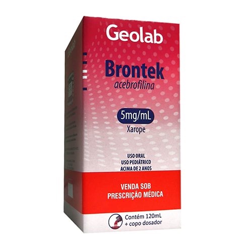 Produto BRONTEK 5MG/ML XPE PED 120ML