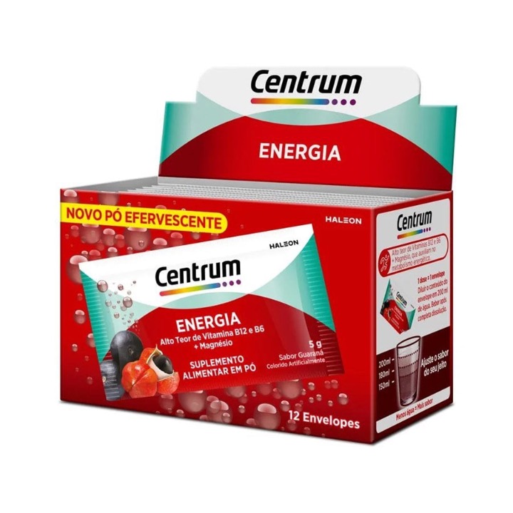Produto CENTRUM ENER GUAR 12SAC 5G
