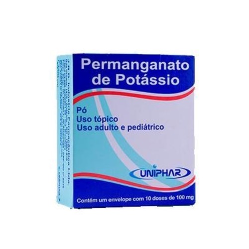 Produto PERMANG DE POT 100MG ENV 10CP